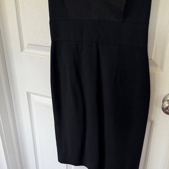 Elegant Black Sheer Overlay Cushnie et Ochs dress - Sz 8 - Picture 8 of 11